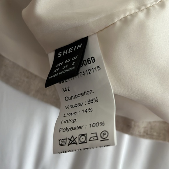 Shein linen blend halter mini dress - Picture 6 of 6